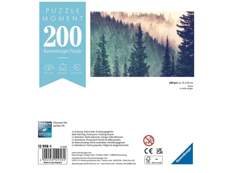 Ravensburger Wood, 200 styck, Liggande, 14 År | Leksaker - Spel - Pussel | GameStuff