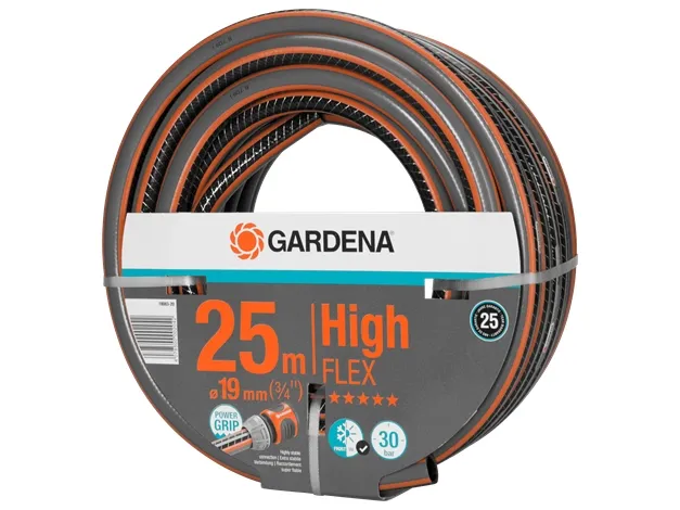 Gardena Trädgårdsslang Comfort HighFLEX - 25 meter | Trädgården - Bevattning av trädgårdar - Trädgårdsslangar | GameStuff
