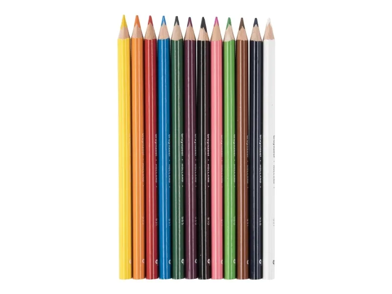 Bruynzeel Triple colour pencil tin 48 colours | Skola & Hobby - Konstmaterial - Pennor | GameStuff