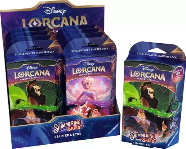 Ravensburger Disney Lorcana TCG: Shimmering Skies, Kortspil, Samlerobjekt, 8 År