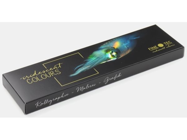 FINETEC® akvarelsæt i iriserende farver Pixie Dust | 6 farver