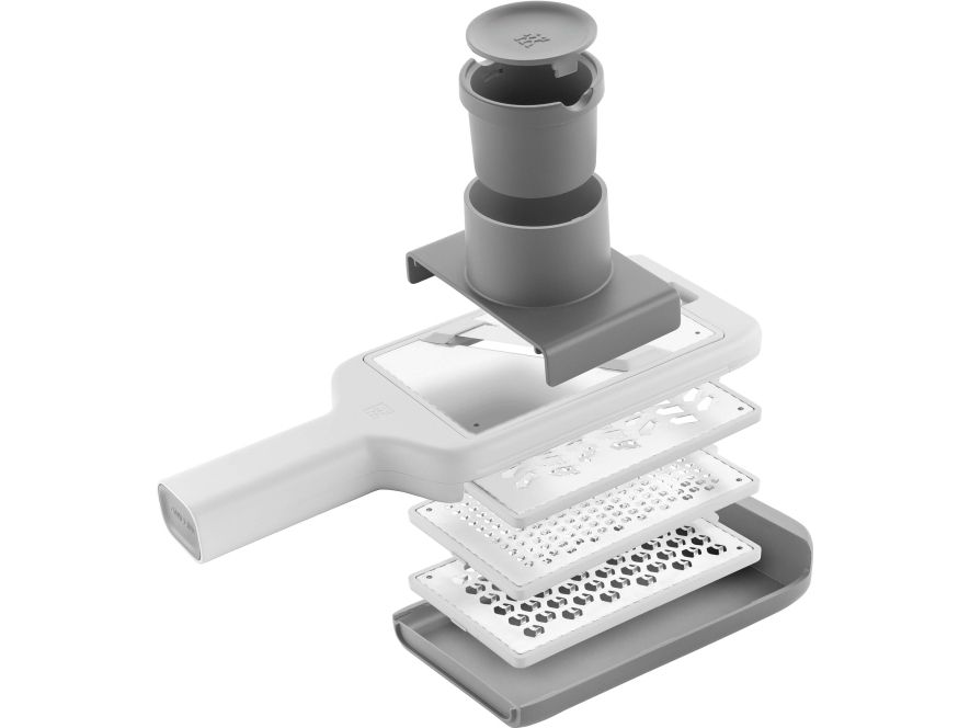ZWILLING 36610-004-0, Fladt rivejern, Grå, Plast, 114 mm, 300 mm, 923 mm | Köksutrustning - Köksredskap - Rivjärn | GameStuff
