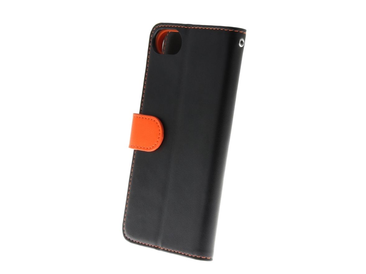 Insmat 650-2486, Flip Case, Apple, Iphone 7, 11,9 Cm (4.7"), Schwarz, Orange