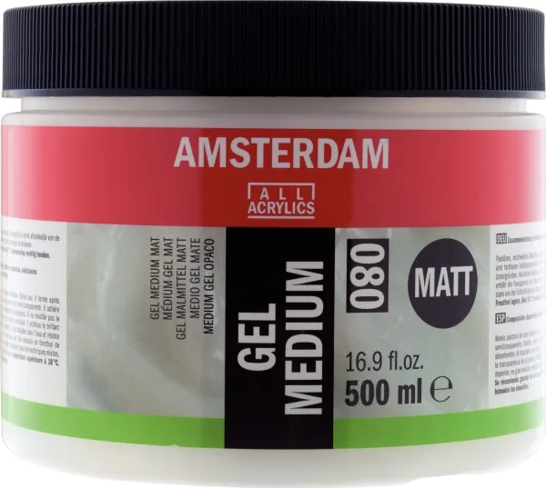 Amsterdam Gel medium matt 080 jar | Skola & Hobby - Konstmaterial - Tillsatser | GameStuff