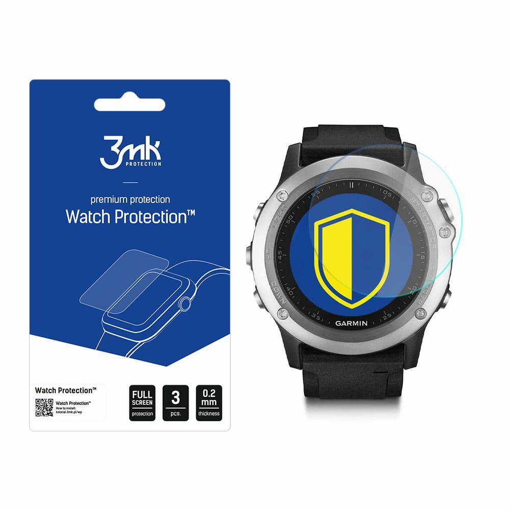 3Mk Flexibleglass Hybridglas Für Garmin Fenix 3