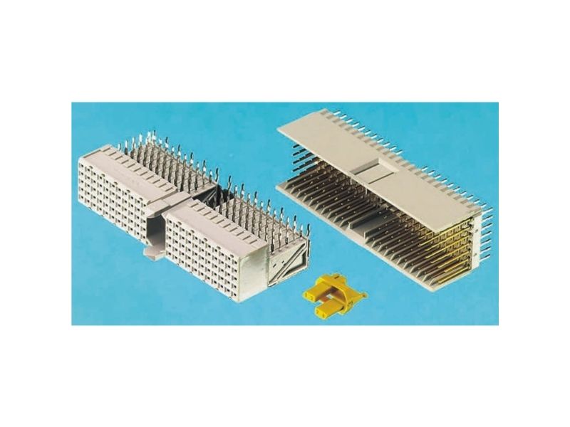 Te Connectivity Z-Pack Hm 2Mm Pitch Hard Metric Type B Backplane Connector, Male, Straight, 22 Column, 7 Row, 154 Way