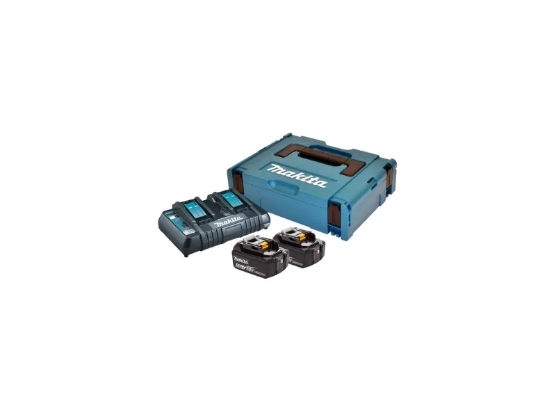 Batteripaket bl 1850b + laddare 2x5.0Ah li | Elverktyg - Batteri & Laddare - Batteri till Prof | GameStuff