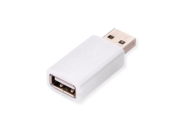 VALUE 11.99.8332, Portblokering, USB Type-A, Hvid, 1 stk, 6,4 g