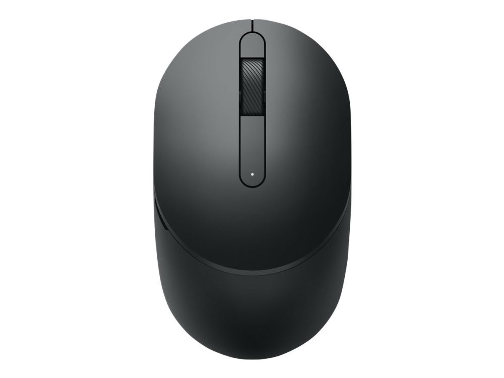 Dell Ms3320w - Mus - Optisk - 3 Knapper - Trådløs - 2.4 Ghz, Bluetooth 5.0 - Sort - Med 3 Års Advanced Exchange Service