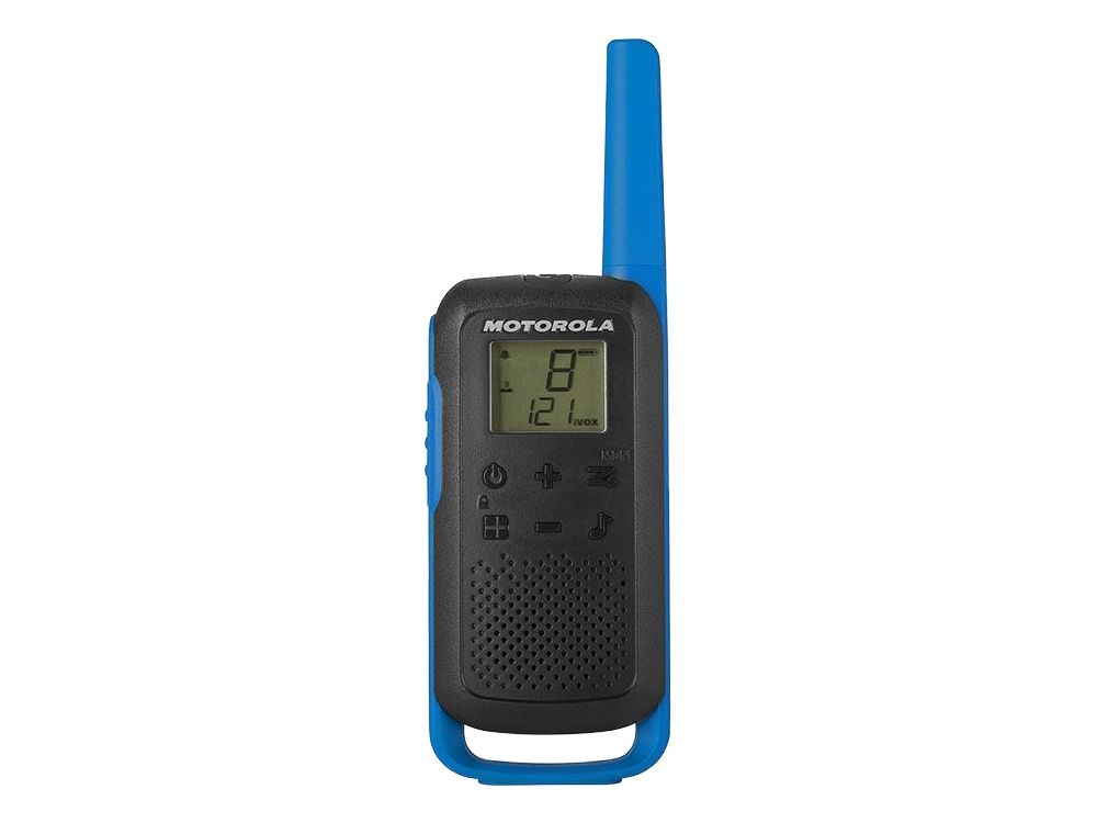 Motorola TALKABOUT T62, Professionel mobilradio (PMR), 16 kanaler, 12500 MHz, 8000 m, LCD, Micro-USB