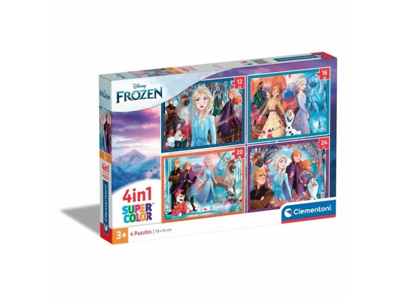Clementoni Puzzle „Frozen“ 4-In-1