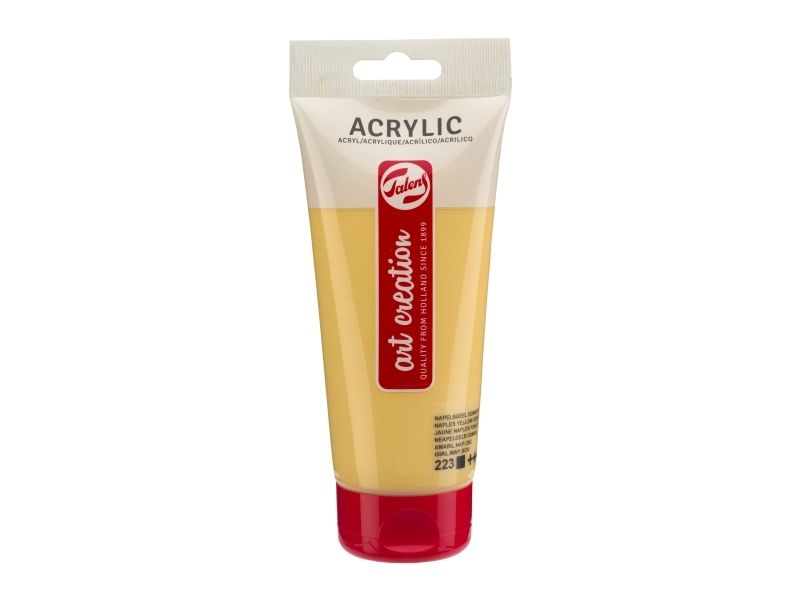 Talens Art Creation Acrylic Colour tub Naples Yellow Deep 223 | Skola & Hobby - Konstmaterial - Akryl & Akvareller | GameStuff