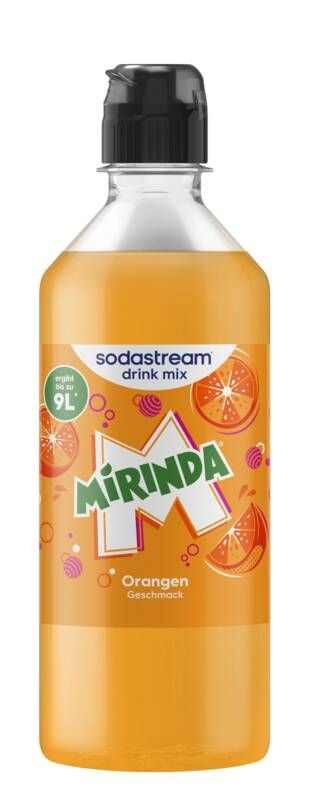 SodaStream Mirinda, Karboniseret sirup, Orange, 440 ml, 1 stk