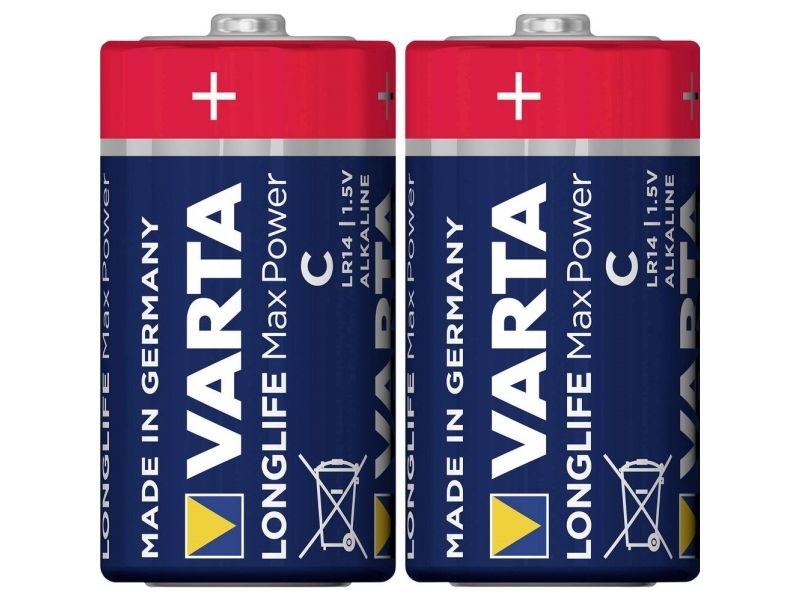 Varta 04714 101 422, Lr14, Alkali, 1,5 V, 2 Stück(E), Rot, Gelb, Deutschland