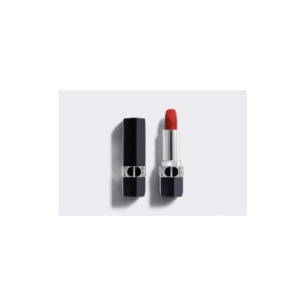Dior Dior Rouge Dior Couture Colour Lipstick Floral Lip Care Long Wear Refillable 3,5G. 999 Matte Promocja