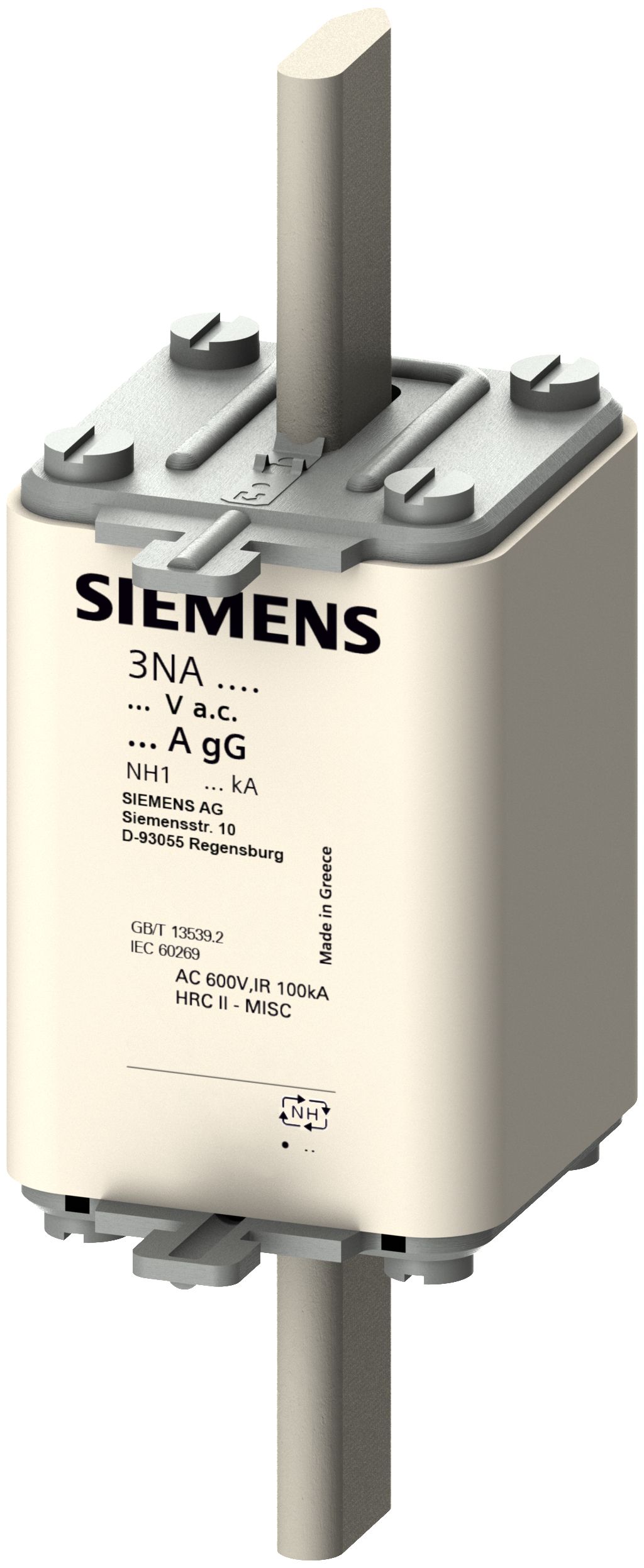 Siemens 3NA3140, 1 stk, 143 mm, 153 mm, 68 mm, 441,5 g