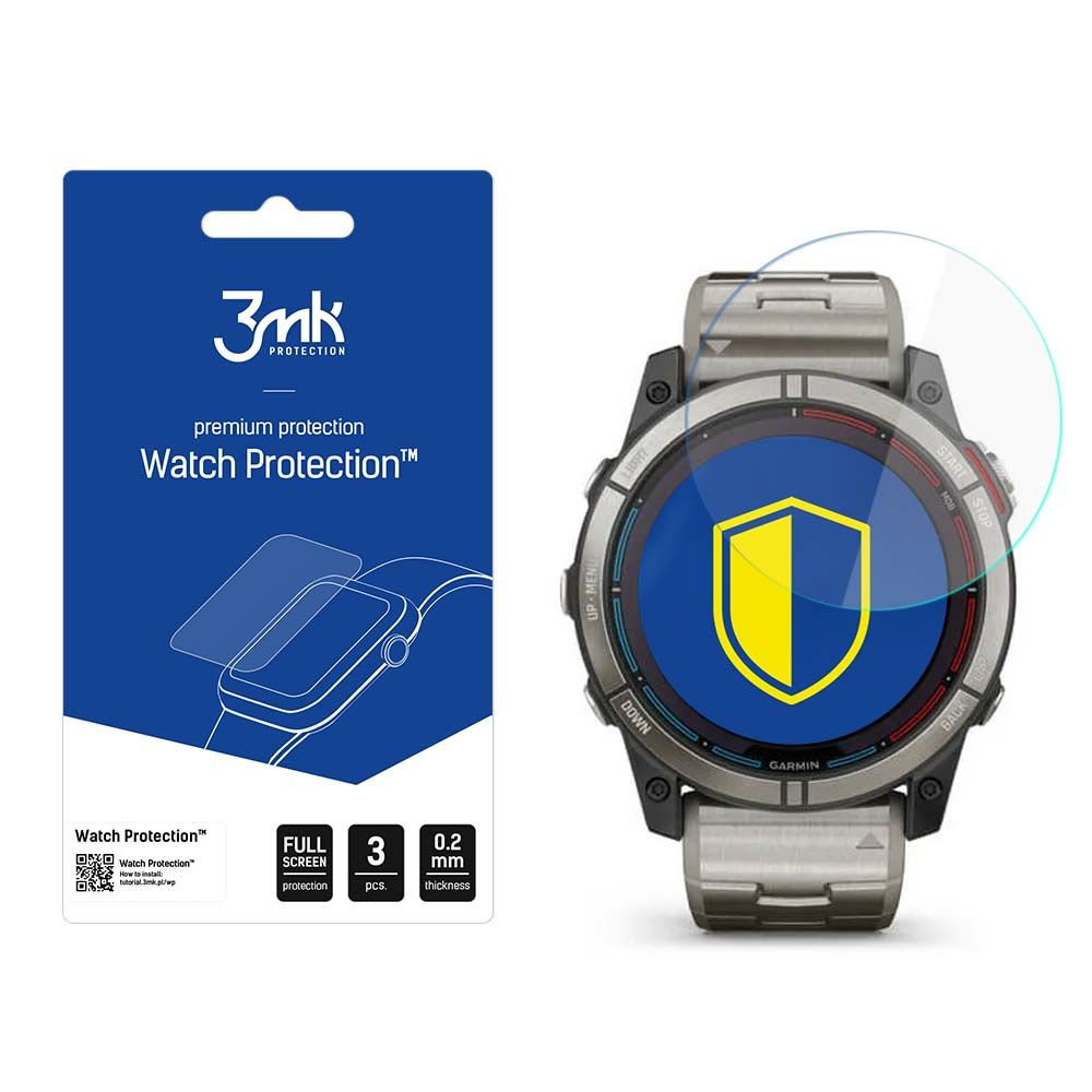 3Mk Displayschutzfolie Für Garmin Quatix 7X Smartwatch