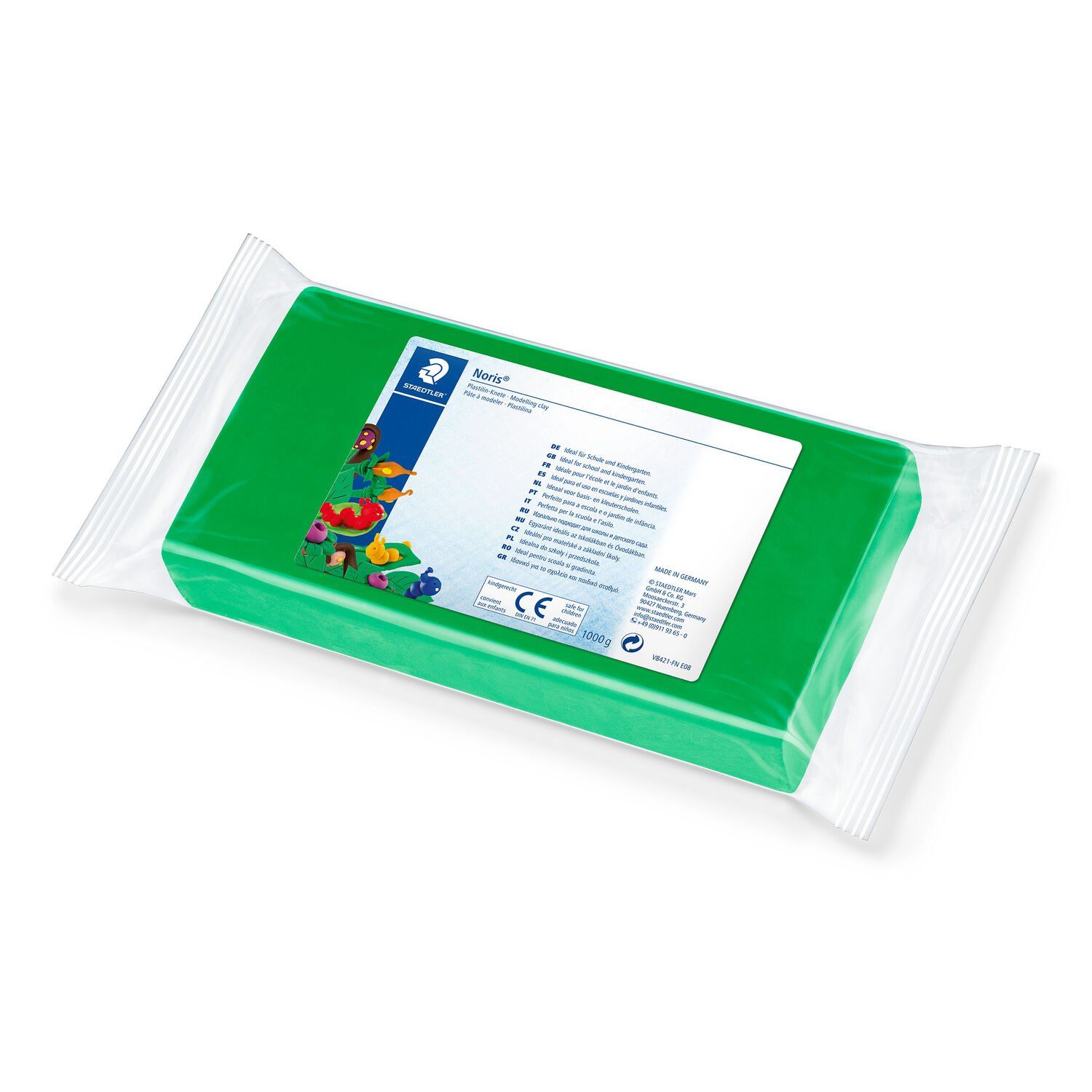 STAEDTLER - Noris Jumbo - Modellervoks - 1 kg - Grøn