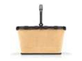 Reisenthel Carrybag, Indkøbskurv, Beige, Sort, Aluminium, Polyester, 22 L, 480 Mm, 280 Mm