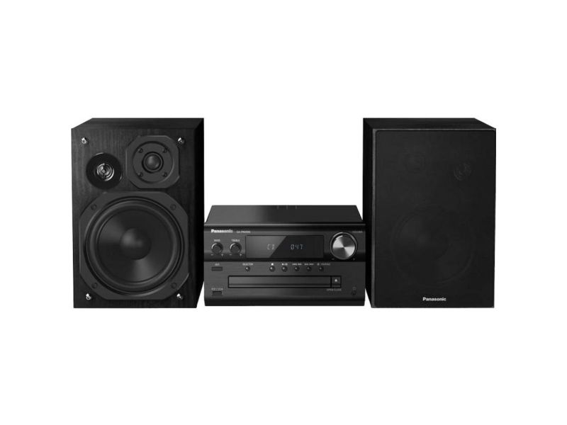 Panasonic Sc-Pmx94, Home-Audio-Minisystem, Schwarz, 120 W, 3-Wege, 10%, 24-Bit/192Khz