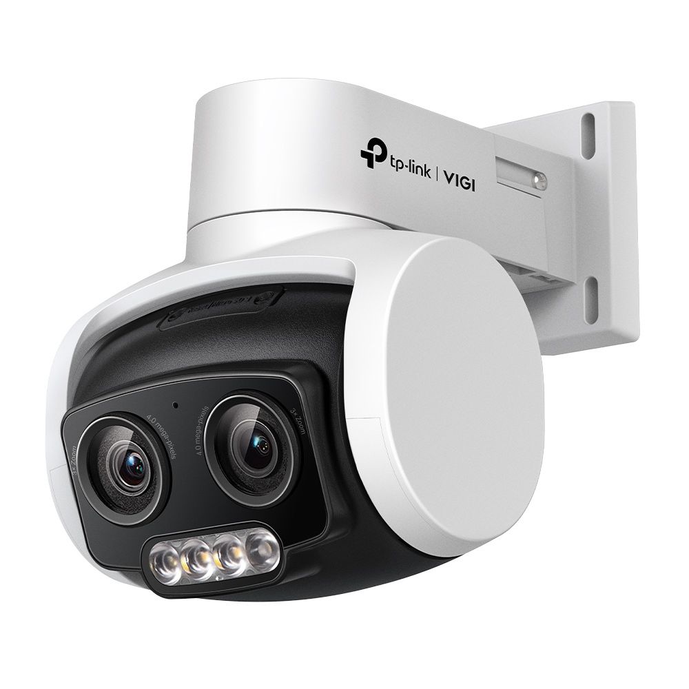 Tp-Link Vigi C540v Ip-Kamera 4Mp Dobbeltlinse Varifokal Fuldfarve