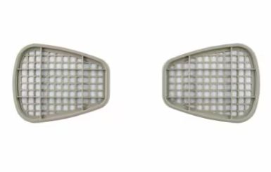 3M 6055, Kombikartusche, 4 Stück(E), A2, Grau, 3M Reusable Half-Face Respirator In 6000 Series