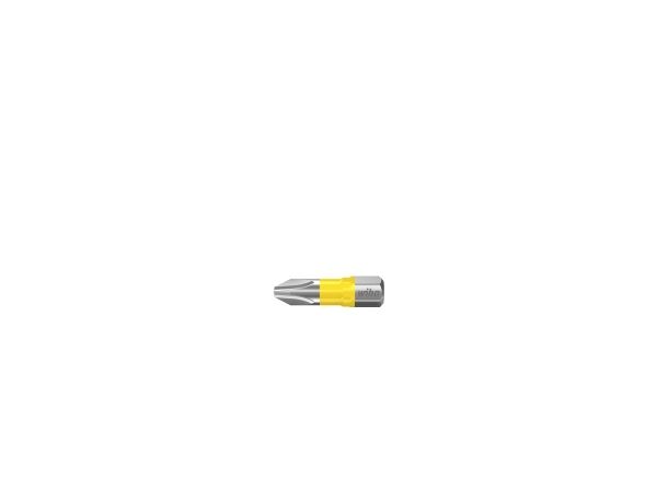 Wiha 41587, 5 Stk, Phillips, Ph 3, 25 Mm, 25,4 / 4 Mm (1 / 4"), Sekskantet