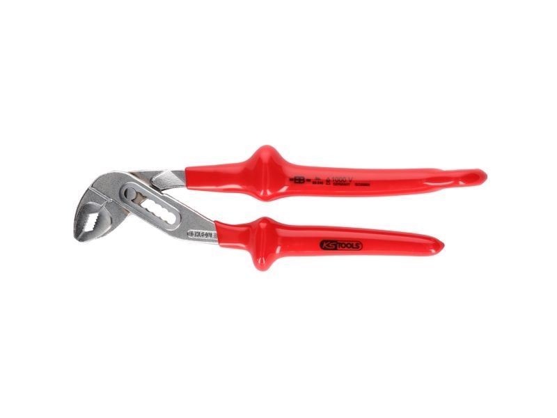 KS Tools 117.2205, Slip-joint tænger, Stål, Rød, 1000 V, 240 mm, 390 g