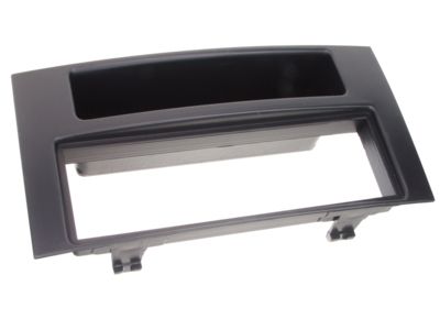 1-DIN radioramme VW T5/Touareg 2003- sort