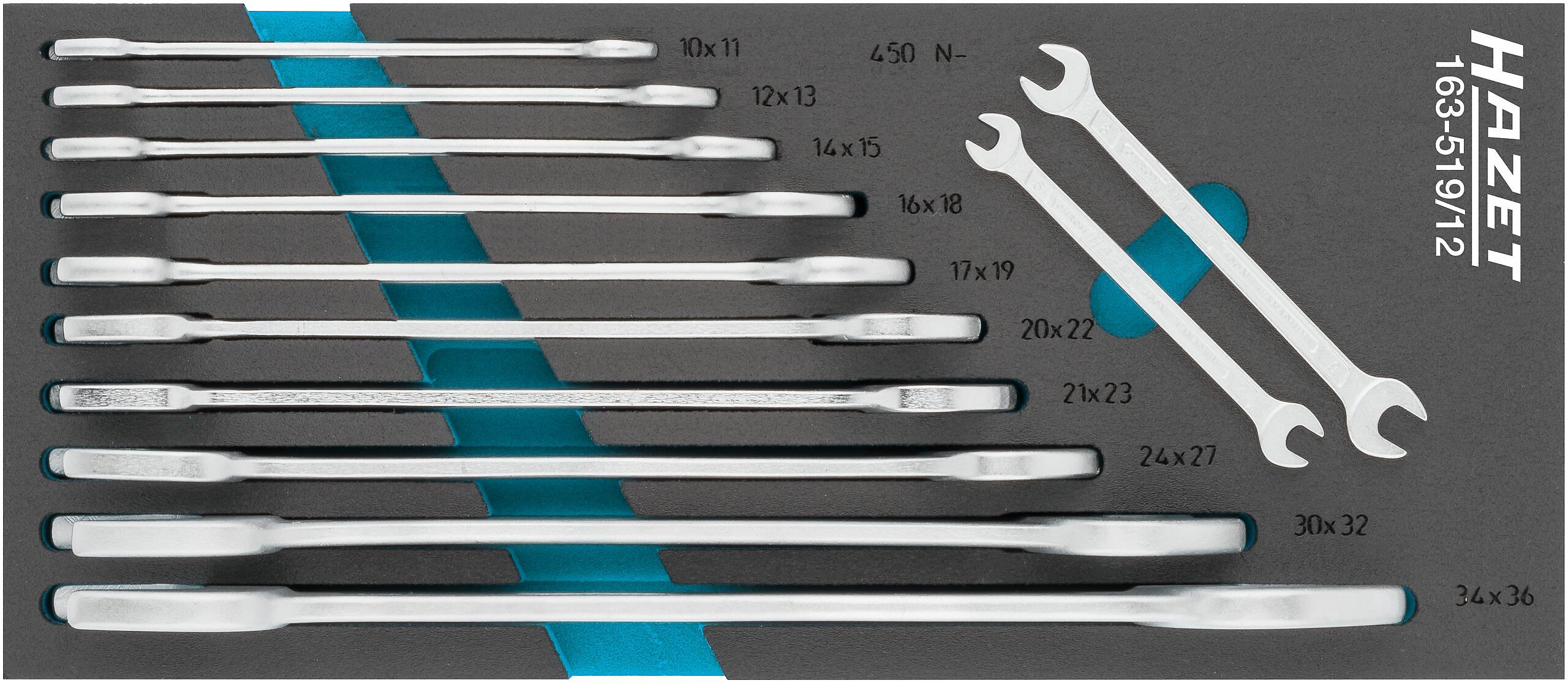 Hazet 163-519/12, 12 Stück(E)