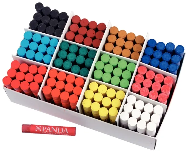 Talens Panda oil pastel large pack 144 pieces | Skola & Hobby - Konstmaterial - Pastell färger | GameStuff
