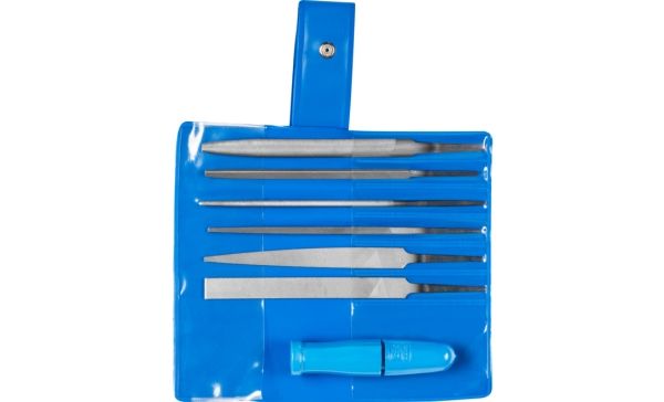Pferd 11702100, Filsæt, Flad Fil, Halv-Rund Fil, Rund Fil, Firkantet Fil, Trekantet Fil, Aluminium, Messing, Støbejern, Støbestål, Kobber, Stål, Zink
