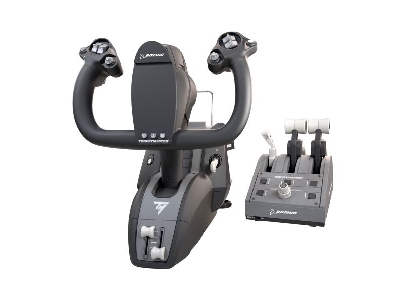 Thrustmaster Civil Aviation (TCA) Yoke Pack Boeing Edition - Koppling och spjäll - kabelansluten - för PC, Microsoft Xbox One, Microsoft Xbox Series S, Microsoft Xbox Series X | Spel - Joystick och spelkontroller - Xbox Controller | GameStuff
