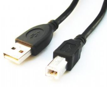 Gembird 4.5M Usb 2.0 A/B M, 4,5 M, Usb A, Usb B, Usb 2.0, Männlich/Männlich, Schwarz