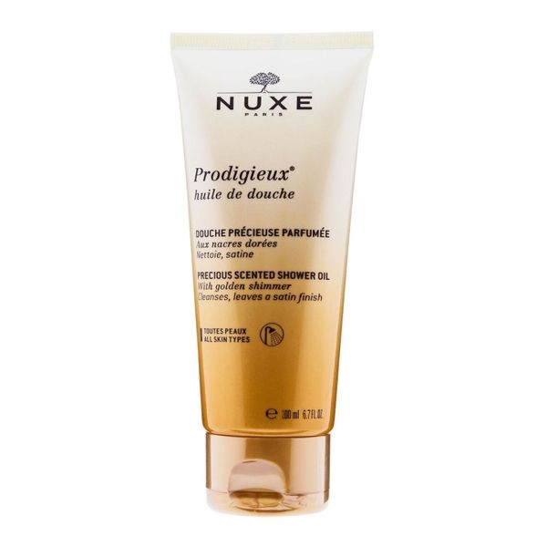 Nuxe Prodigieux Golden Shimmer Shower Oil 200 Ml