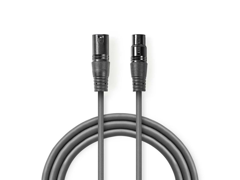 Nedis 110 Ohm Xlr - Xlr -Kaapeli, 1,5 M
