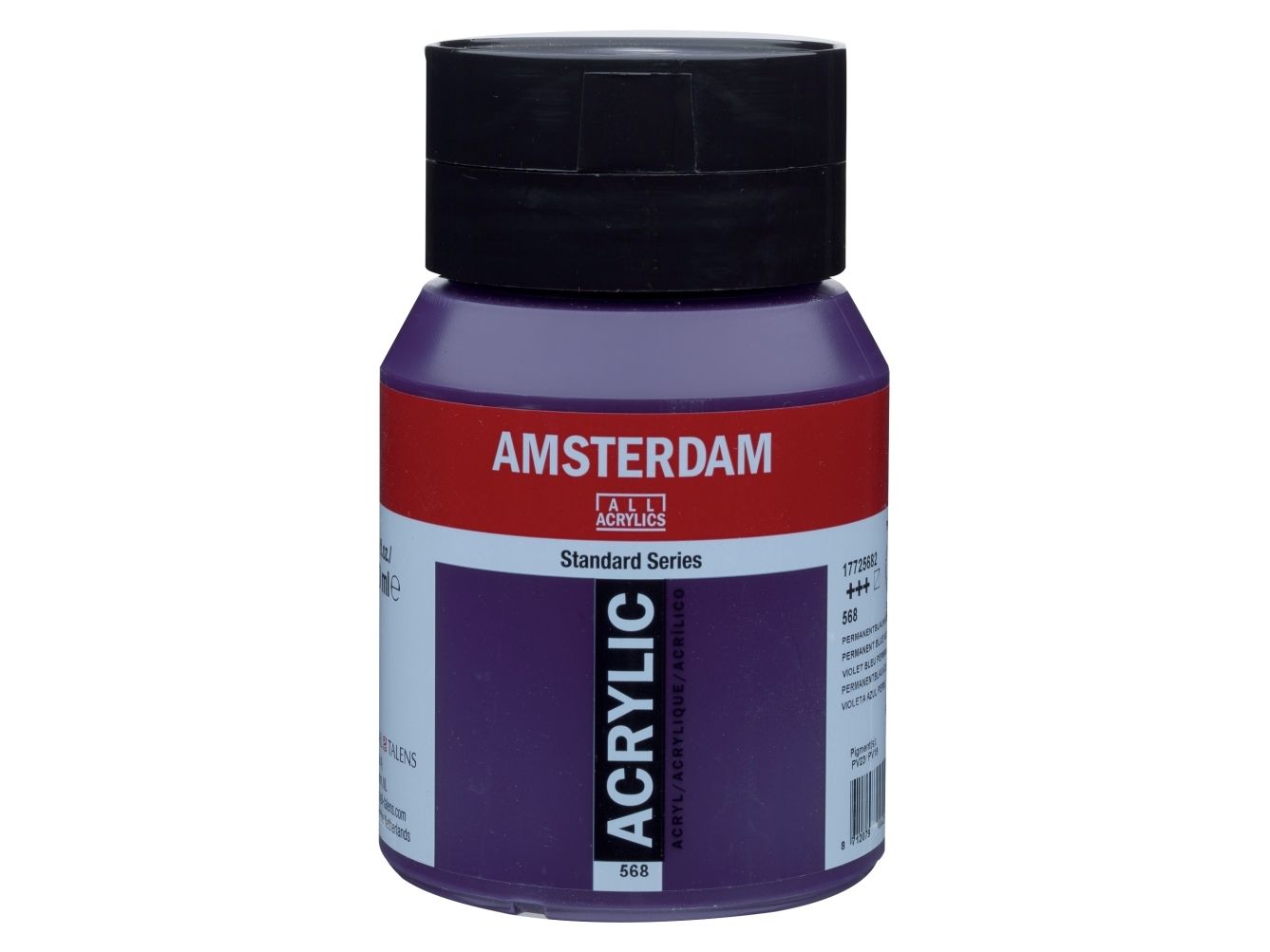 Amsterdam Standard Series akrylfärg - burk Permanent Blue Violet 568 | Skola & Hobby - Konstmaterial - Akryl & Akvareller | GameStuff