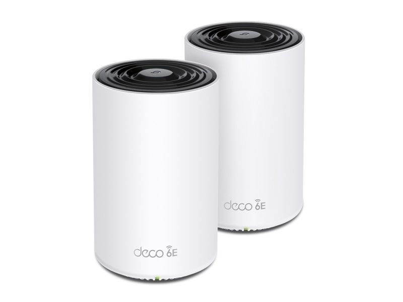 Tp-Link | Deco Xe75 Pro – Wi-Fi-System (2 Router) – Bis Zu 5500 Quadratfuß – Mesh – Gige – Wi-Fi 6E – Tri-Band
