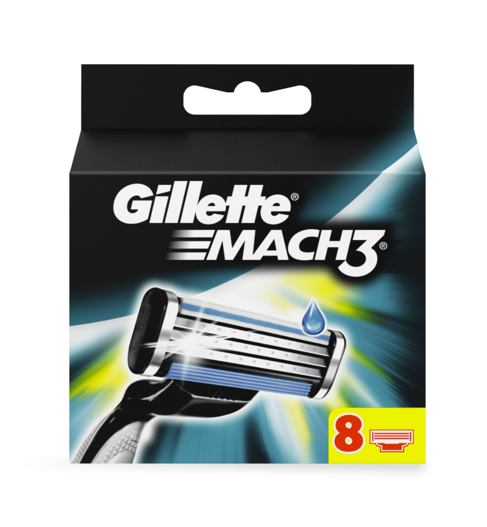 Gillette Gillette Mach3 8 stk. barberblade 7702018263783 Modsvarer: N/A