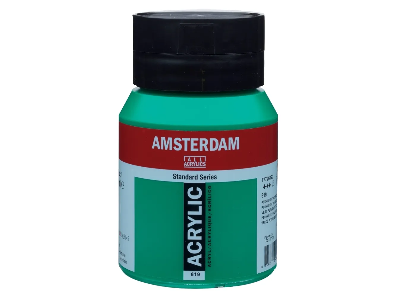 Amsterdam Standard Series Acrylic Jar Permanent Green Deep 619 | Skola & Hobby - Konstmaterial - Akryl & Akvareller | GameStuff