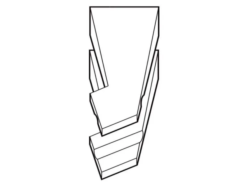 Knipex 92 01 04, Rostfritt stål, Rostfritt stål, Platt, Böjt, 15 g, 10 mm | Verktyg & Verkstad - Handverktyg - Övriga handverktyg | GameStuff