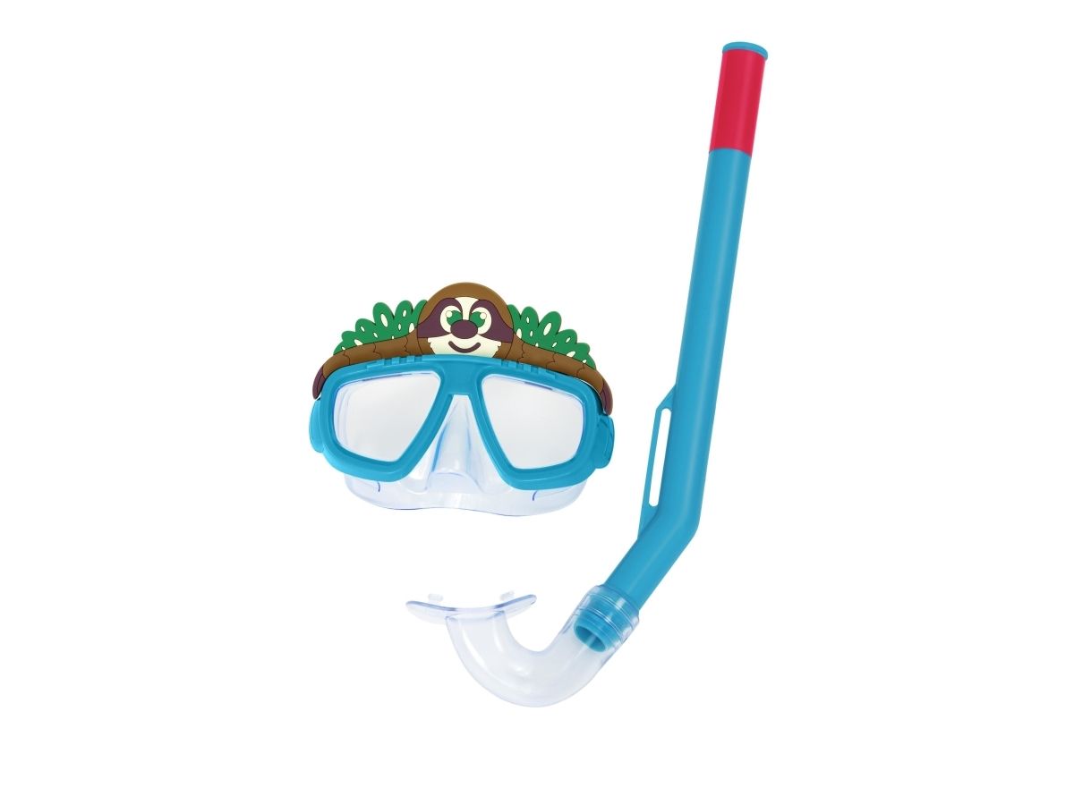 Bestway 24059, Barn, Halv Ansigtsmaske, Polykarbonat, Forskellige Farver, 3 År, En 16805/Astm F963/En1972