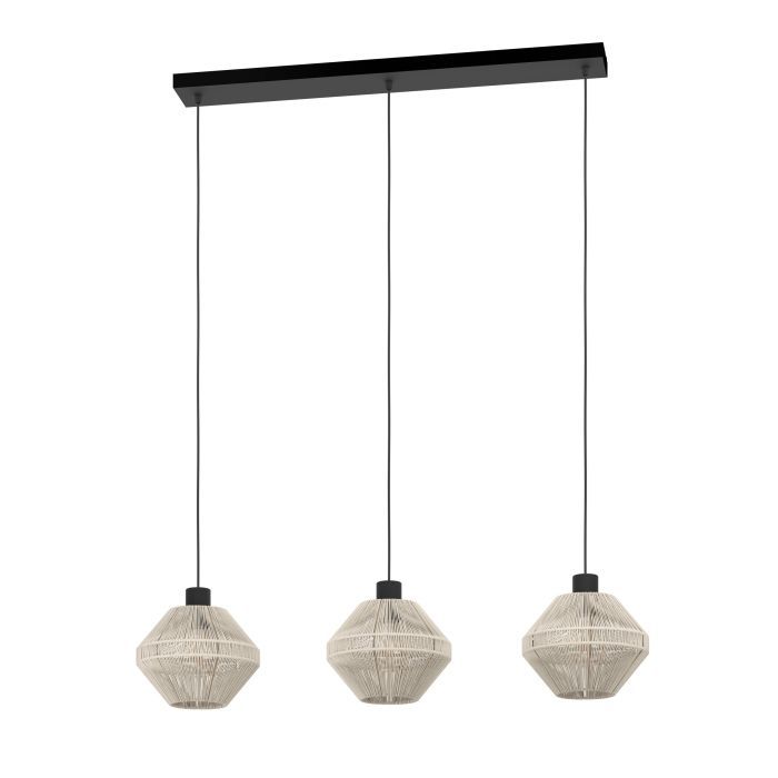 Eglo Pendelleuchte 3flg 3xE27 Beige - Bild 6