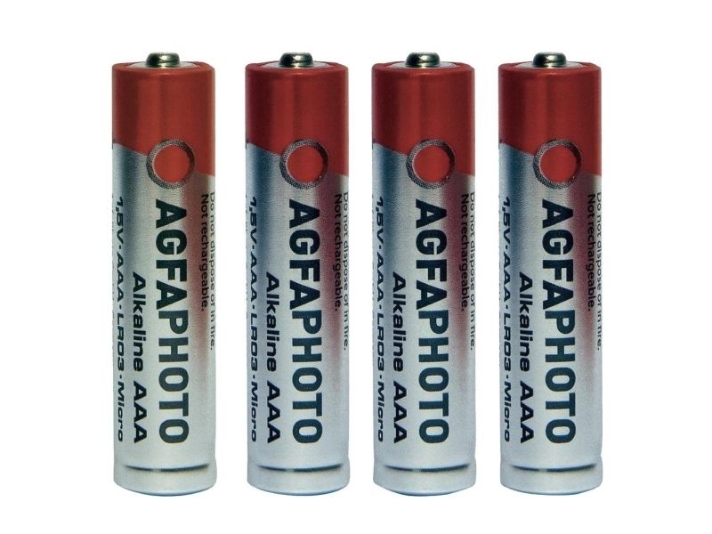 AgfaPhoto - Batteri 4 x AAA - Alkaline