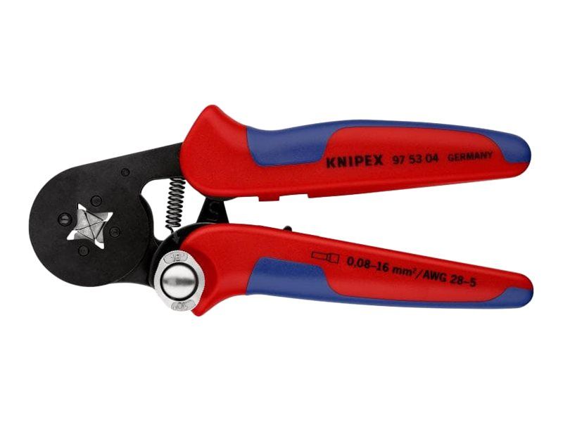 KNIPEX-puristuspihdit, itsesäätyvät, neliömäinen puristus