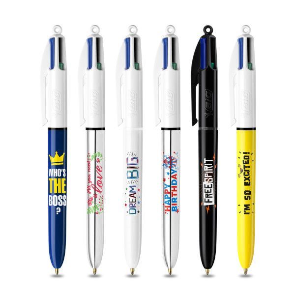 Bic 992607, Clip-On-Einziehkugelschreiber, 6 Stück(E)