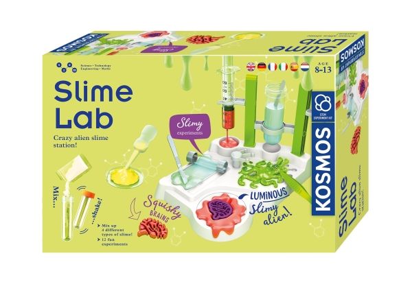 Kosmos Slime Lab, Slime, Forskellige, 8 År, Grøn