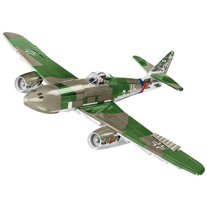 COBI-5721 KLEMMBAUSTEINE WW2 JAGDFLUGZEUG MESSERSCHMITT ME 262A-1A 390 TEILE - Bild 13