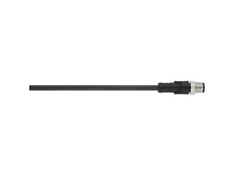 Lapp Ab-C8-M12ms-5,0Pur, 5 M, M12/M12, Nikkel, Sort