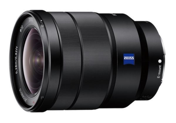 Sony Sel-1635Z Vidvinkelzoomobjektiv 16-35 Mm, Sony E-Mount, Billedstabilisering